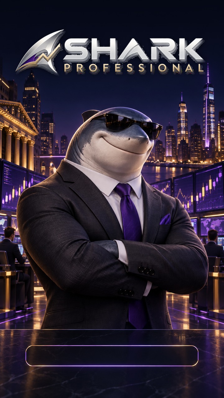 SHARK PROFESSIONAL — акула-брокер, мировой график и рост